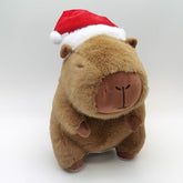 Capybara 9" Plush Toy w/ Santa Hat Preorder Exclusive